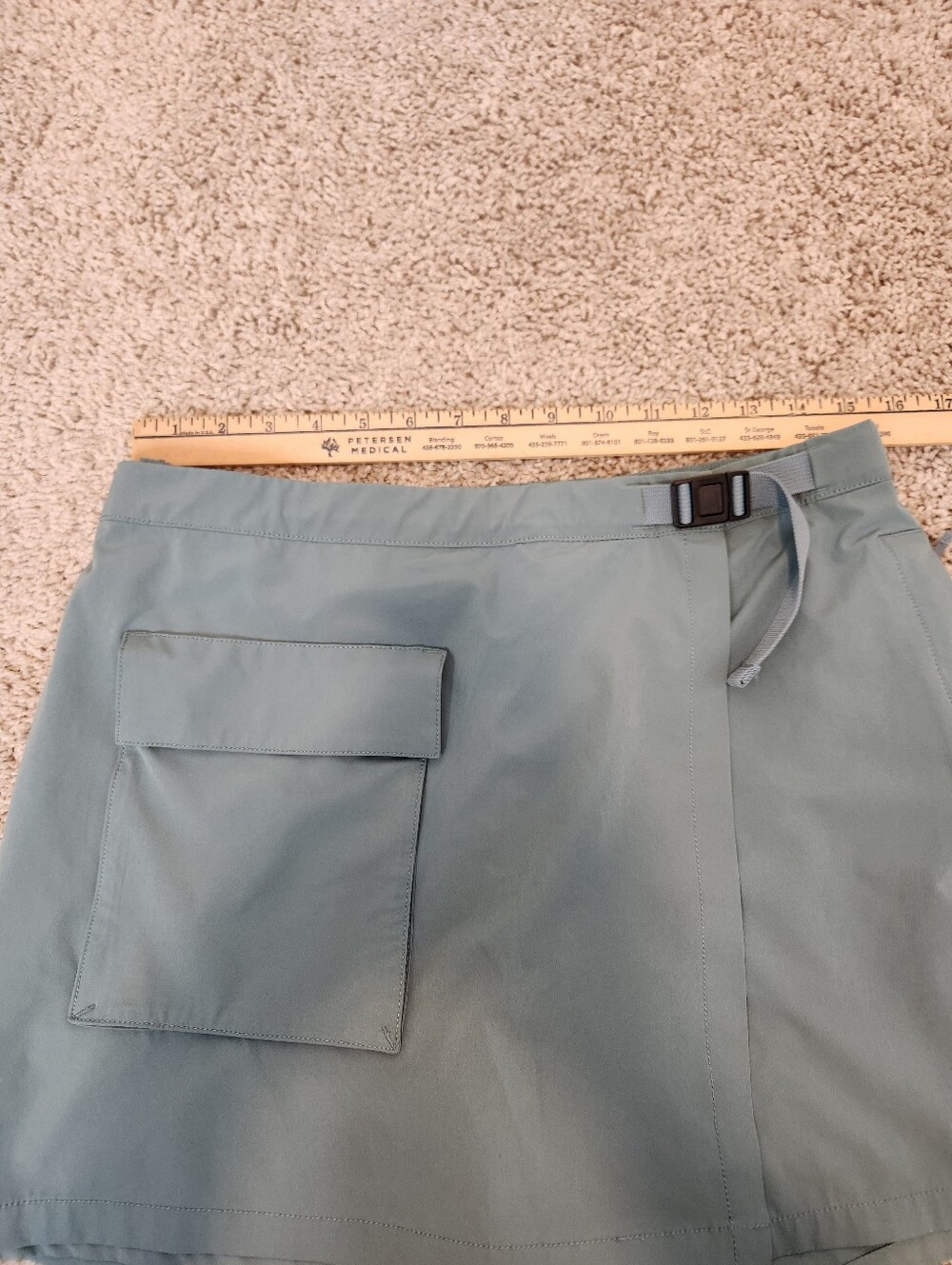 The North Face Women's Paramount Skort In Goblin Blue Size 8 - Picture 5 of 7